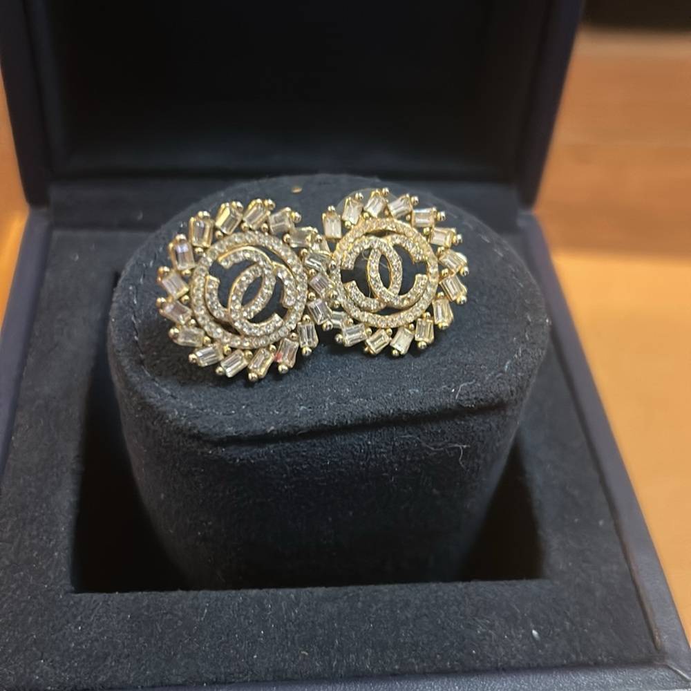 Gold‎ and Silver Designer Earrings